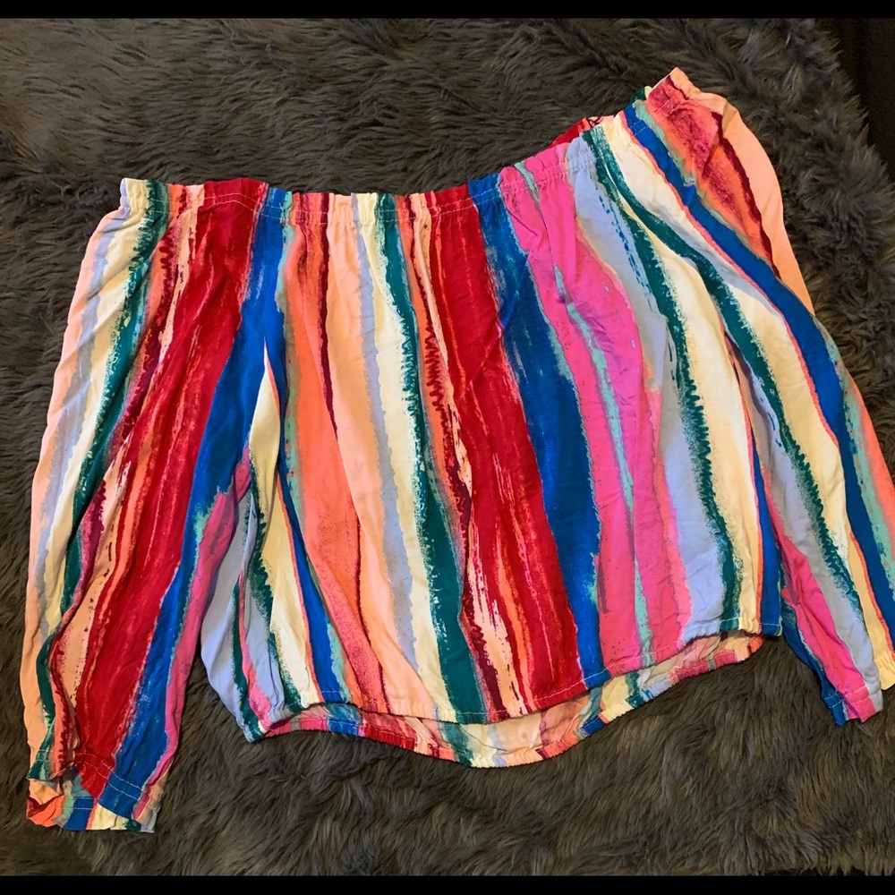 NWT Candies off the shoulder shirt